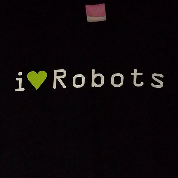 iRobot "I 💚 Robots" T-shirt - Picture 3 of 4